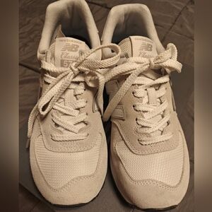 New balance 574 Core women size 8.5, grey white